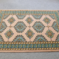 116×77cm【パキスタン手織り絨毯】ペルシャ絨毯 3枚目の画像