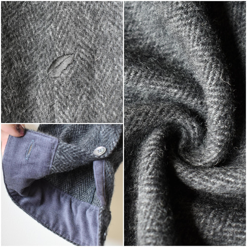 ウールの優れた保温性で冬を楽しむウールリネンシャツワンピース