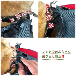 ドッグスリング 抱っこひも 肩幅広い 犬 スリング メッシュ ストレッチ キャリーバッグ ペット 4枚目の画像