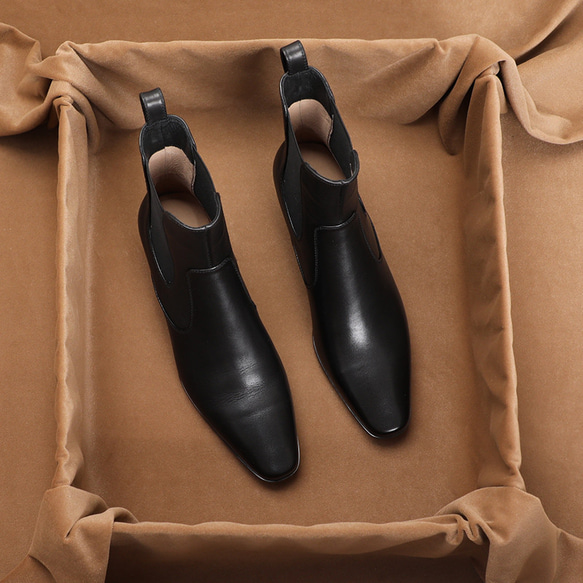 ブーツ 旅行 ブラック ブラウン 痛くない 疲れない レザー 本革 天然皮革 走れる レディース 靴 通気性 履きやすい 4枚目の画像