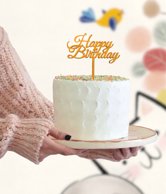 ハッピーバースデーhappy birthday誕生日プレゼントオーダーメイド