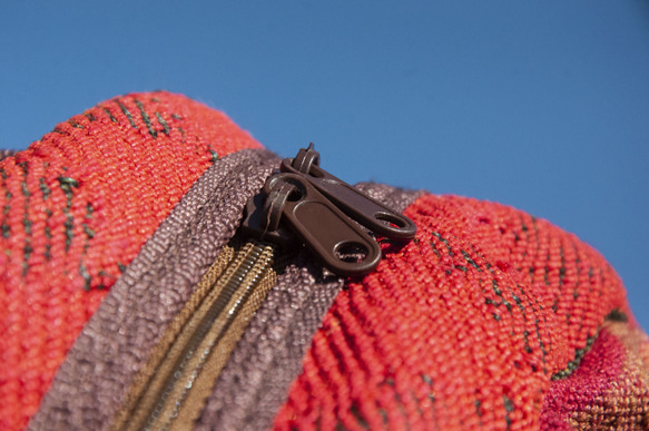 キリム トルコ ショルダーバッグ、レザーステッチデザイン、バックパック、エスニックスタイル登山バッグ - イラン絨毯スタイル、ト 19枚目の画像