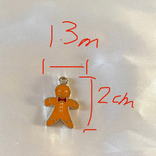クリスマス ジンジャーマン チャーム クッキーチャーム チャーム