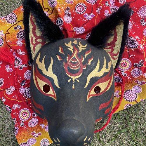 狐面 立体・オブジェ SHIMS 通販 16915949｜Creema(クリーマ