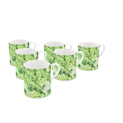【受注製作】Green bouquetマグカップ6個セット 2枚目の画像