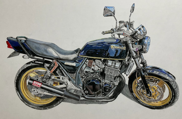 車　バイク描きます。 1枚目の画像