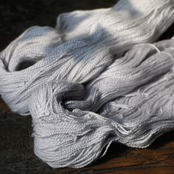 Sobakiri  手染めの極細毛糸　レース編みに最適　80% Extra Fine Merino + 20% Silk 4枚目の画像