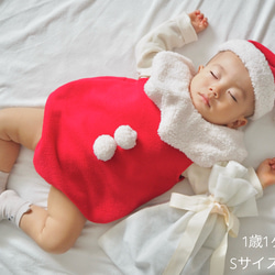 数点のみ再販♡】サンタ ロンパース ／ ベビー クリスマス