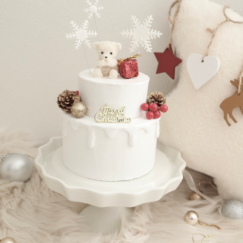 数量限定！クリスマスクレイケーキ☆クリスマス飾り付け 誕生日ケーキ 
