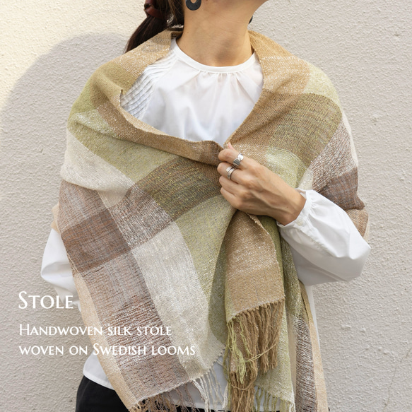 新作　一点物ハンドメイド　暖かい手織り　マフラー　手織り　シルクストール 新作一点物ハンドメイド暖かい手織りマフラー手織りシルクストール