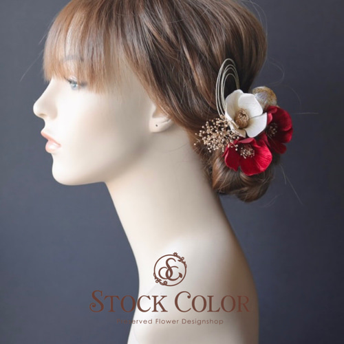 くすみレッド　髪飾り　ヘッドドレス ラプンツェル 髪飾り ヘッドドレス 赤 レッド ヘッドドレス