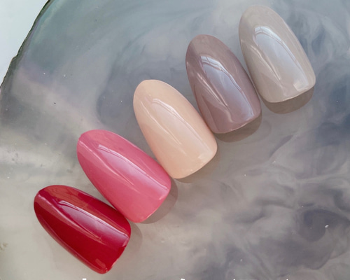 ジェルネイル/ネイルチップ/おためしワンカラーネイル ネイル