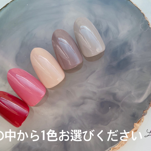 ジェルネイル/ネイルチップ/おためしワンカラーネイル ネイル