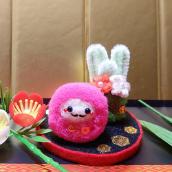 お正月飾り 門松 白 ホワイト ゴールド モダン門松 ハンドメイド 33cm 大 秀〆 門松 90cm 一対 2本組 正月飾り 扇 自宅用 会社 オフィス