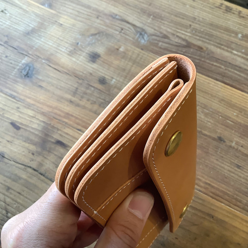 ☆トラッカーウォレット!ナチュラル!革!レザー!ハンドメイド ☆トラッカーウォレット!ナチュラル!革!レザー!ハンドメイド