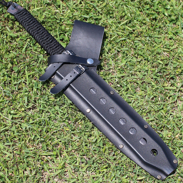 サバイバルマスター1フルタング レッドオルカ 剣鉈 1尺 甲伏せ造り カイデックスケース鞘付サバイバルマスター1フルタン sword ナイフ 剣鉈 サバイバル レッドオルカ ククリ Japanese Samurai Katana 軍用