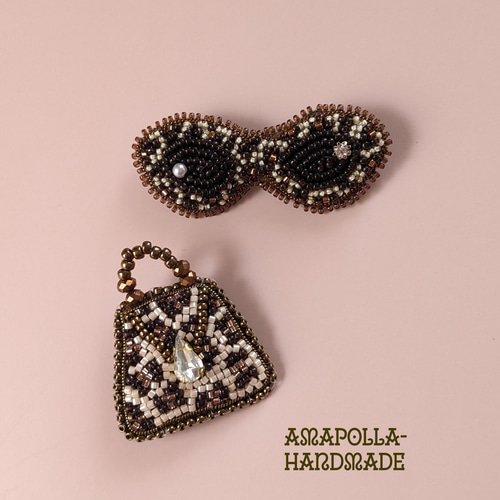 ビーズ刺繍 ハンドバッグ ピンク系 fb34100_cr1.jpg