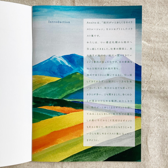 zine Asaito vol.1 旭川がいとおしくなるイラストレーション 3枚目の画像