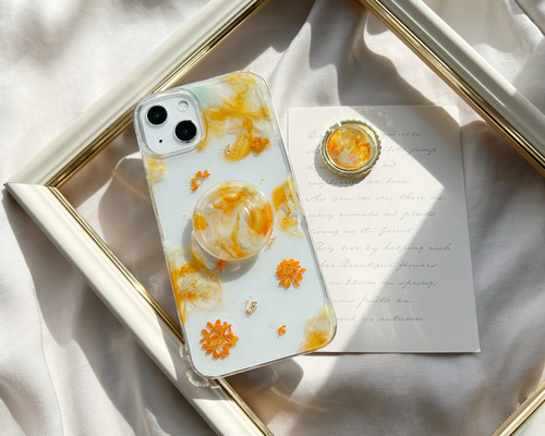 ラパフェプリンセス様♡専用 押し花ケース スマホケース オーダー iPhone14ProMax ケース ハードケース アイフォン14 プロマックス