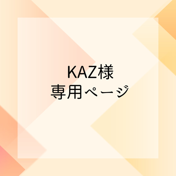 KAZ様専用ページ 1枚目の画像