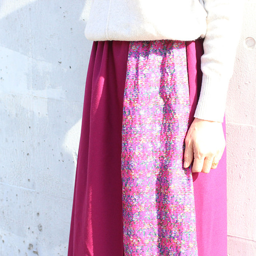 ピンク スカル刺繍 スカート I ♥ DRAGON ドットチュール刺繍スカート |【公式】Chestyオンラインショップ