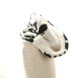 リバーシブルスヌード　カモフラパンダ柄　フリーサイズ 3枚目の画像