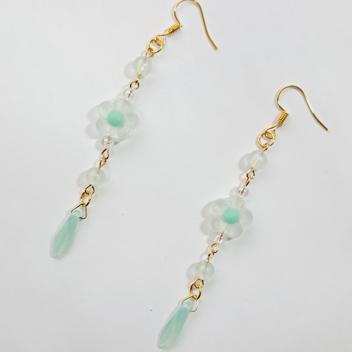 ハンドメイドアクセサリー ブレスレット ピアス イヤリング リハビリ用 