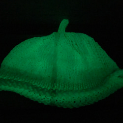 50・暗闇の中光り過ぎますが、可愛いトンガリ帽子・オリジナルハンドメイド 10枚目の画像