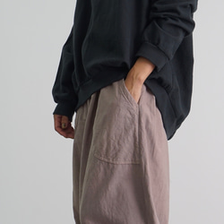 燈籠褲/粉米色/三河紡織 第5張的照片