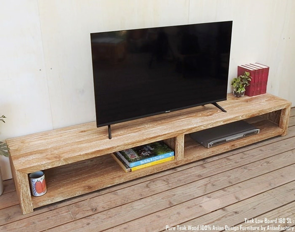 テレビ台 ローボード　チーク材 チーク材のテレビ台（テレビ台/テレビボード/ローボード）｜通販
