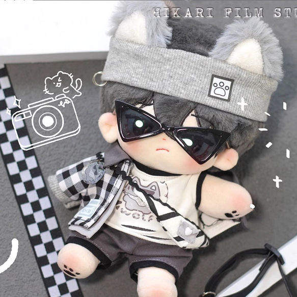 20cmハイクオリティな可愛い着せ替えぬいぐるみ♪ 二体セット ♥超レア 可愛い 20cm 着せ替え ぬいぐるみ 2体セット NO.92
