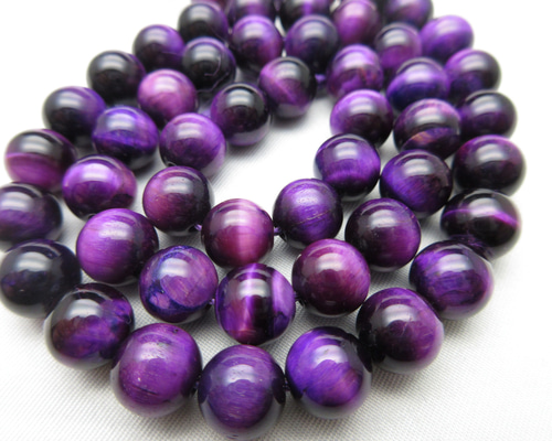 N167 / カスタムボールペン 天然石 パープルタイガーアイ hinryo_49091e