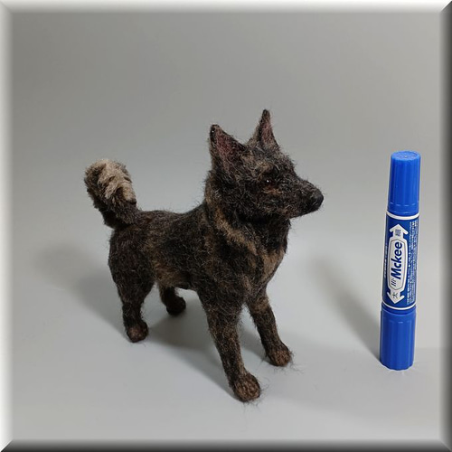 YT様 甲斐犬 羊毛フェルト 確認用 おかえり