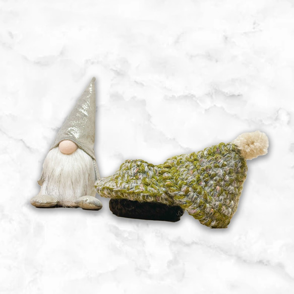 雪化粧クリスマスツリーの小物入れ 2枚目の画像