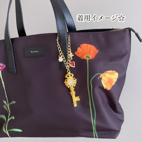 ♫再販❤︎❤️ バレリーナ チャーム バックチャーム ジャラジャラ