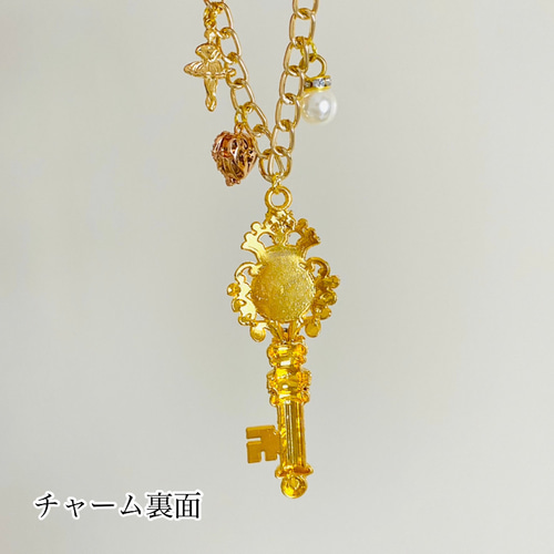 バレリーナのバッグチャーム / バレエ 衣装 ティアラ 頭飾り チャーム