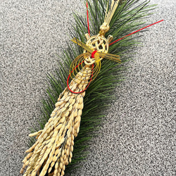 完売❤️2025縁起物　亀稲穂しめ縄飾り⭐️南天 松 01b0697e1e7eb0883470bd180aa5bb