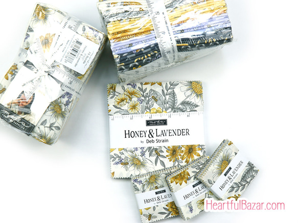 USAコットン moda HONEY & LAVENDER 29枚セット 4枚目の画像