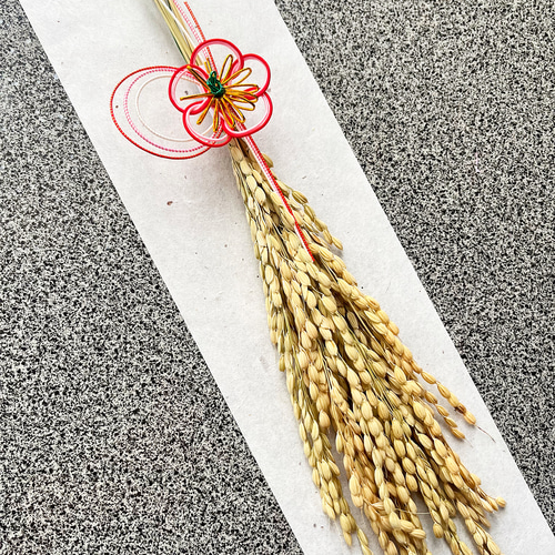 超早割お正月【梅・蝶】実り多い年を願う稲穂飾り 正月飾り 玄関