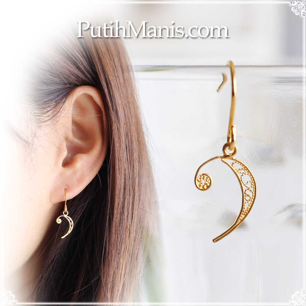 kaja bijoux 音符ピアス(片耳用) Bijou de M(ビジュードエム)｜【受注生産】音符ピアス（片耳用