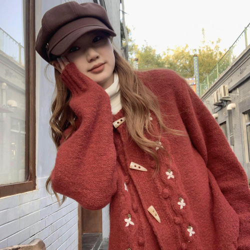 ニット カーディガン アウター 羽織り 柔らか もち肌 オーバーニット