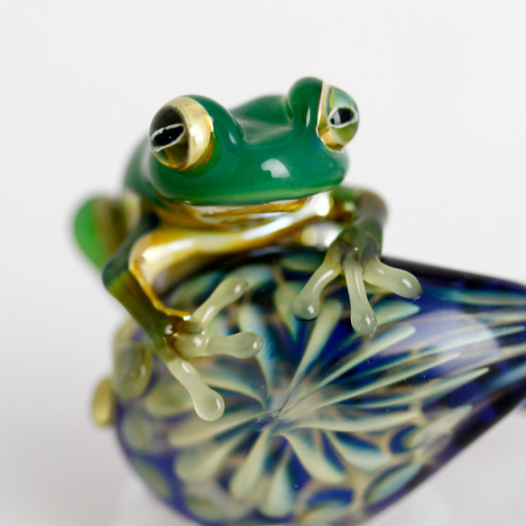 Frog（カエル）&BUDSネックレス510 2枚目の画像