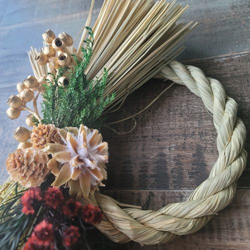 2024 しめ縄 注連縄 しめ飾り お正月飾りしめ縄 正月 正月飾り 正月