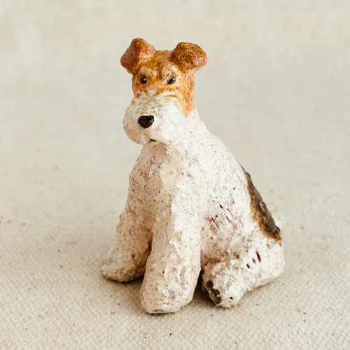 ワイアーフォックステリア（Wire Fox Terrier） その他置物 かりた