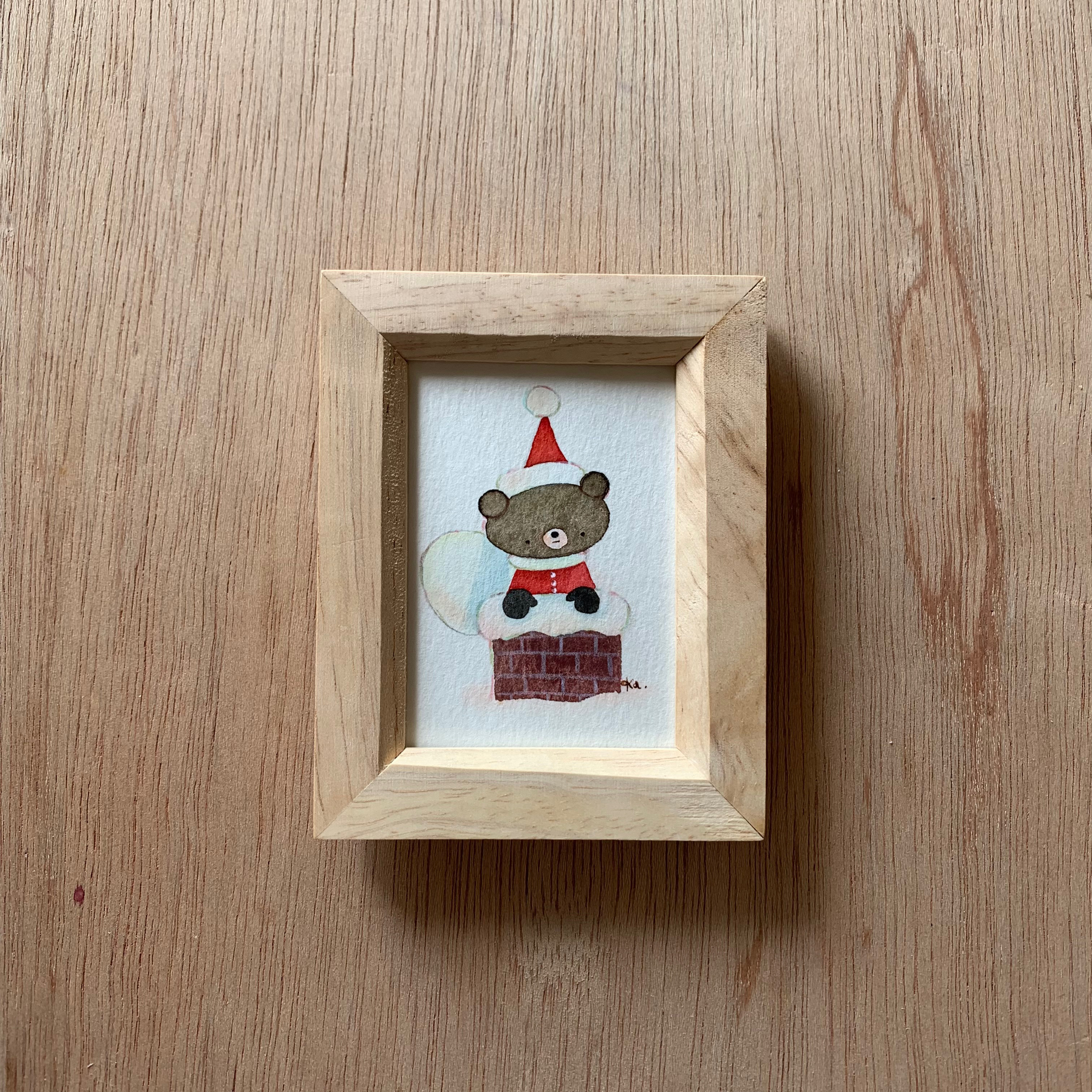 「どんなに遠くても」ミニ額　原画