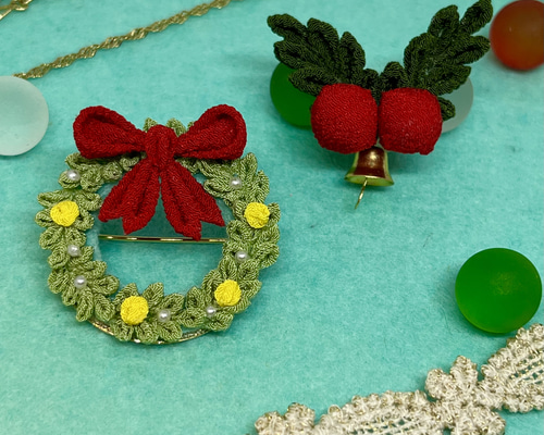 FOXEY ブローチ イヤリング リース セット 17f72e24f4c037477a78e0e6fca3c0