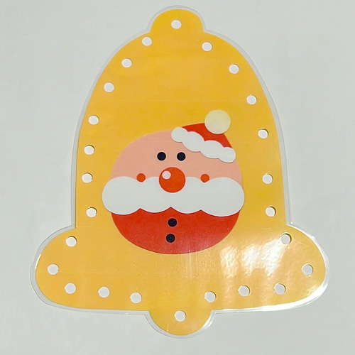 ブーツ クリスマス 紐通し 製作キット 壁面飾り 冬 保育 高齢者