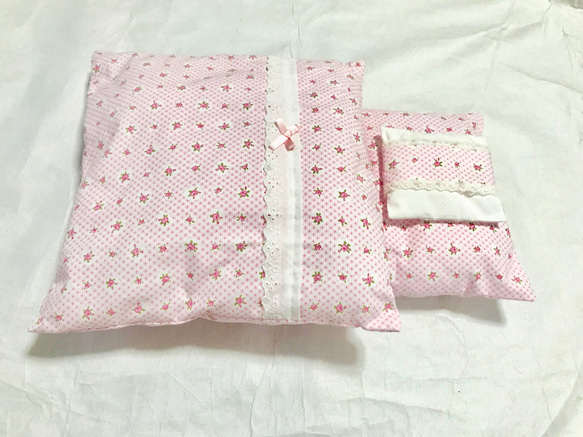 【早割新春福袋2024】ぽぽちゃんのバラ模様のお布団とパジャマ 4枚目の画像