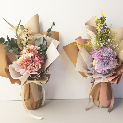 お好みのカラーやデザインでオーダーブーケꕤプリザーブド・ドライ