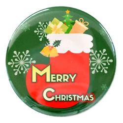 クリスマス 丸型37ミリ 缶バッジ イベント パーティ 販促ツール 仮装 装飾 飾り バッチ 8枚目の画像